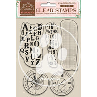 Stamperia Stamp Set - Create Happiness: Alphabet & Numbers