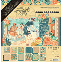 Graphic 45 Paper Pack 12" x 12" - Parisian