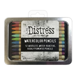 Tim Holtz Distress Watercolour Pencils 12pcs - Set 2