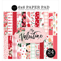 Carta Bella Paper Pad 6" x 6" - My Valentine