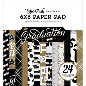 Echo Park Paper Pad 6" x 6" - Graduation