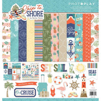 Photoplay Paper Pack 12" x 12" - Ship to Shore