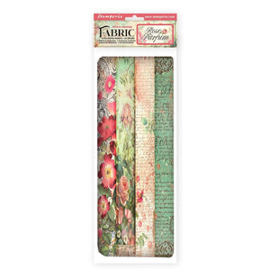 Stamperia Fabric - Rose Parfum
