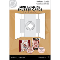 Photoplay Mini Slim Shutter Card 3pk