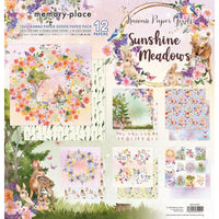 Memory Place Paper Pack 12" x 12" - Sunshine Meadows