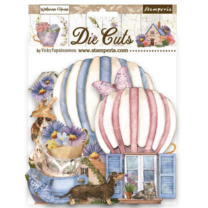 Stamperia Die Cuts - Create Happiness: Welcome Home