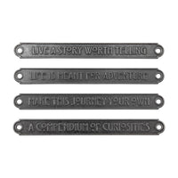 Tim Holtz Metals - Word Plaques Large
