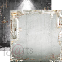 13arts Paper Pack 12" x 12" - Industrial Zone
