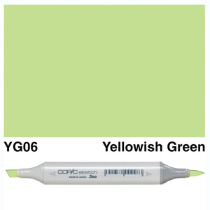 Copic Sketch Markers - Yellow Green