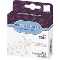 Scrapbook Adhesives Mounting Squares - Repositional White