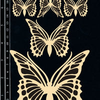 Dusty Attic Chipboard - Monarch Butterflies