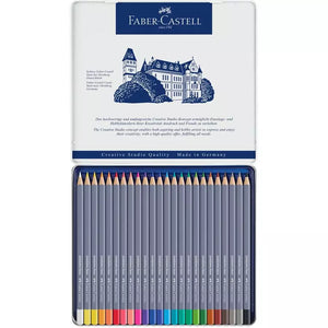 Faber-Castell Watercolour Pencils Goldfaber Aqua - Set of  24