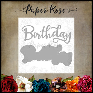 Paper Rose Die set - Birthday Layered