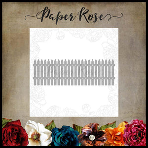 Paper Rose Die - Picket Fence