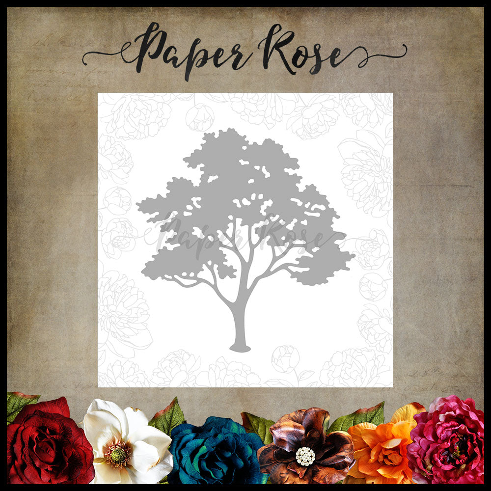 Paper Rose Die - Gum Tree
