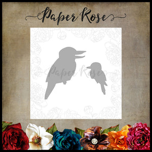 Paper Rose Die set - Kookaburras