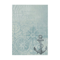 Stamperia Selection 8 Rice Paper A6 Backgrounds - Sea Land
