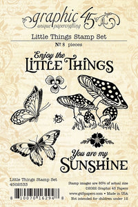 Graphic 45 Stamp Set - Little things