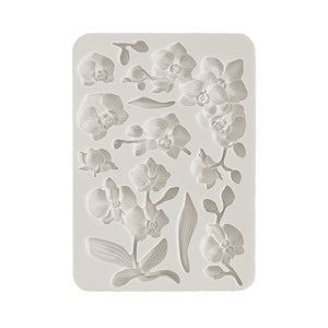 Stamperia Silicon mould A5 - Orchids and Cats orchids