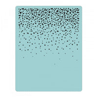 Tim Holtz Embossing Folder - Snowfall Speckles