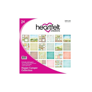 Heartfelt Creations Paper Pad 12" x 12" - Happy Camper