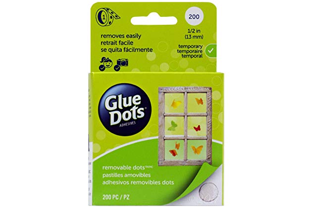 Glue Dots - Removable 13mm (200 pcs)
