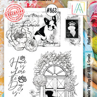 Aall & Create Stamp Set A5 - Postal Pooch