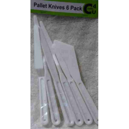 Crafts4U Palette Knife - 6 Pack