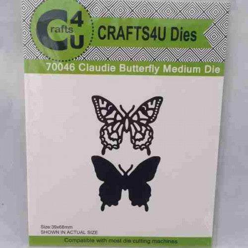 Crafts4U Die Set - Claudie Butterfly Medium