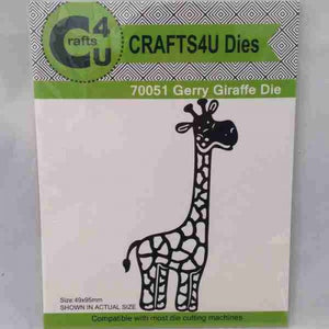 Crafts4U Die - Gerry Giraffe