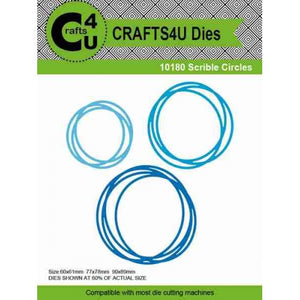 Crafts4U Die Set - Scribble Circles
