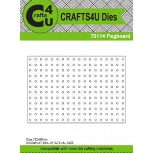 Crafts4U Die - Pegboard