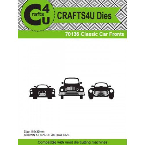 Crafts4U Die Set - Classic Car Fronts