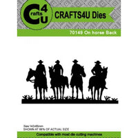 Crafts4U Die - On Horse Back