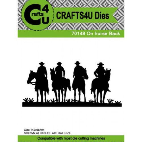 Crafts4U Die - On Horse Back