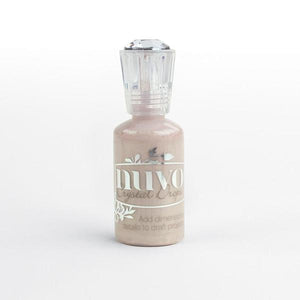 Nuvo Embellishment Crystal Drops - 3D Sparkling Drops For Crafts, Scrapbooking & Art (Shimmering Rose)