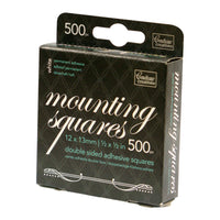 Couture Mounting Squares - Permanent White