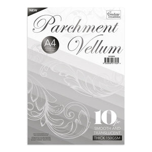 Couture Parchment Vellum 150gsm - 10 Pack