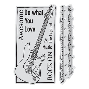 Couture Stamp Set - Framed Guitar