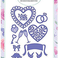 Card Making Magic Die set - Love & Marriage