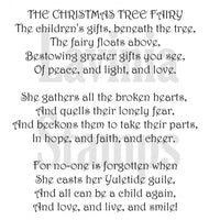 Lavinia Stamp Set - Christmas Tree Fairy Verses