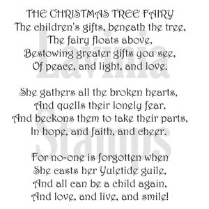 Lavinia Stamp Set - Christmas Tree Fairy Verses