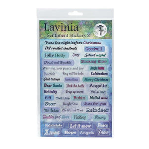 Lavinia Sentiment Stickers- Set 2 Christmas Word Collection