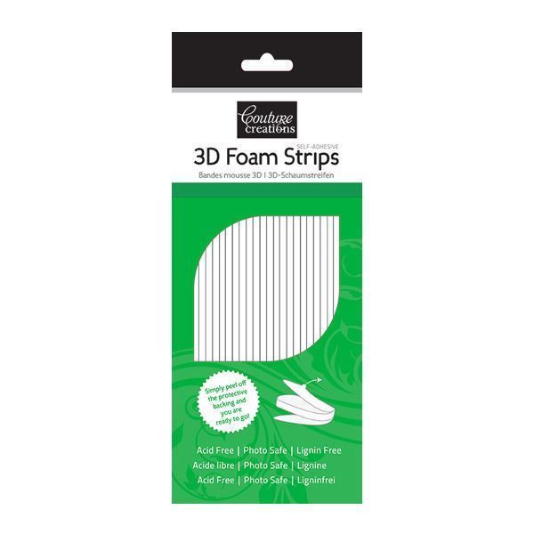 Couture Foam Strips - 3D White
