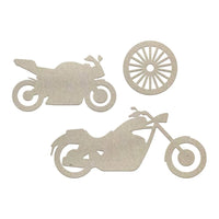 Couture Chipboard set - Motorcycles