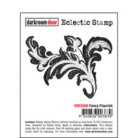 Darkroom Door Stamp Eclectic - Fancy Flourish