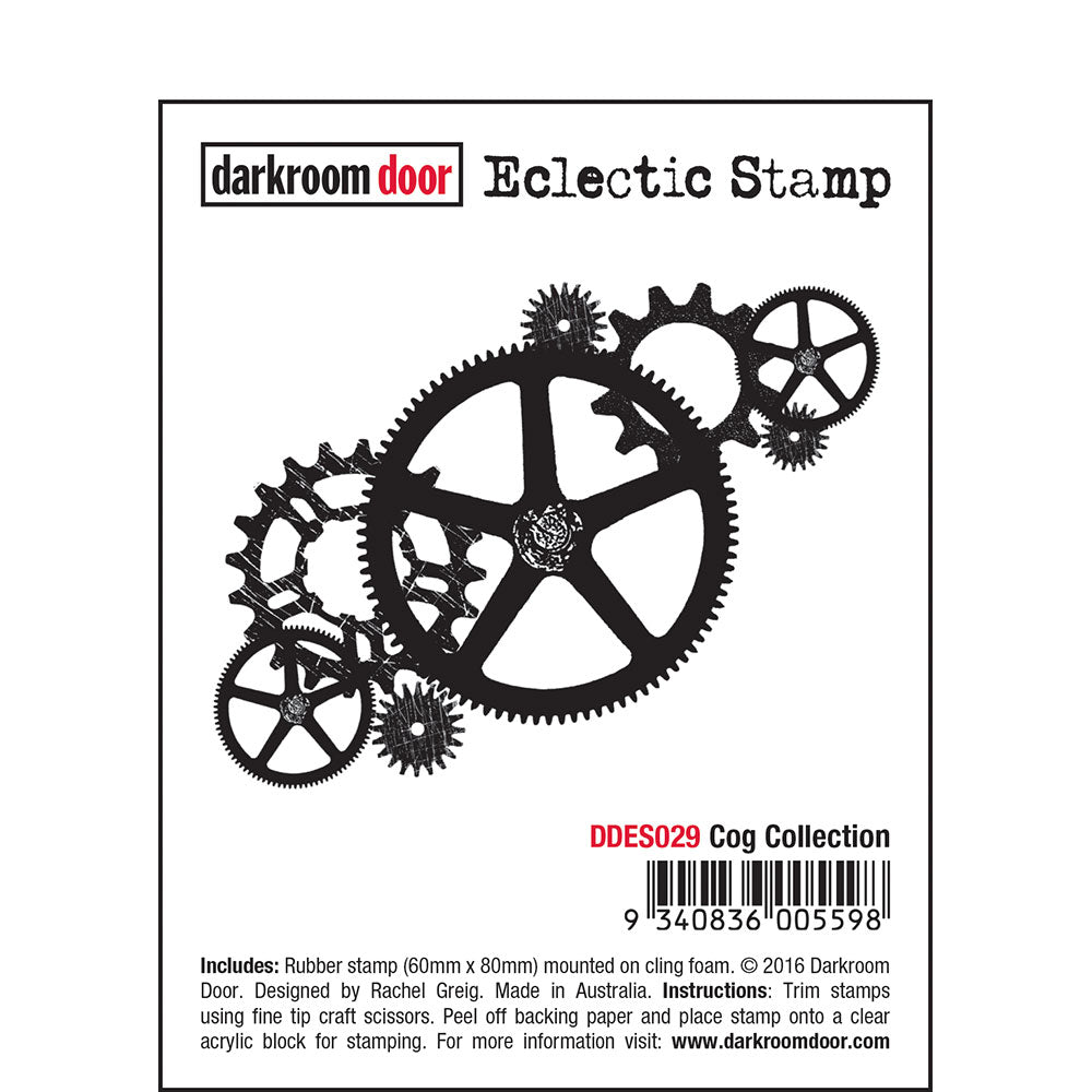 Darkroom Door Stamp Eclectic - Cog Collection