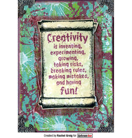 Darkroom Door Stamp Quote - Creativity
