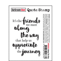 Darkroom Door Stamp Quote - Along the Way