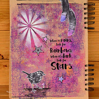 Darkroom Door Stamp Quote - Look for Stars